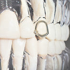 18K Gold Zahn-Charm – Kristall-Stern-Cap