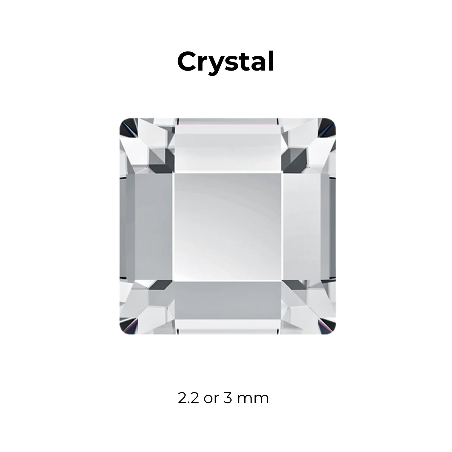 Square Tooth Gem - Swarovski