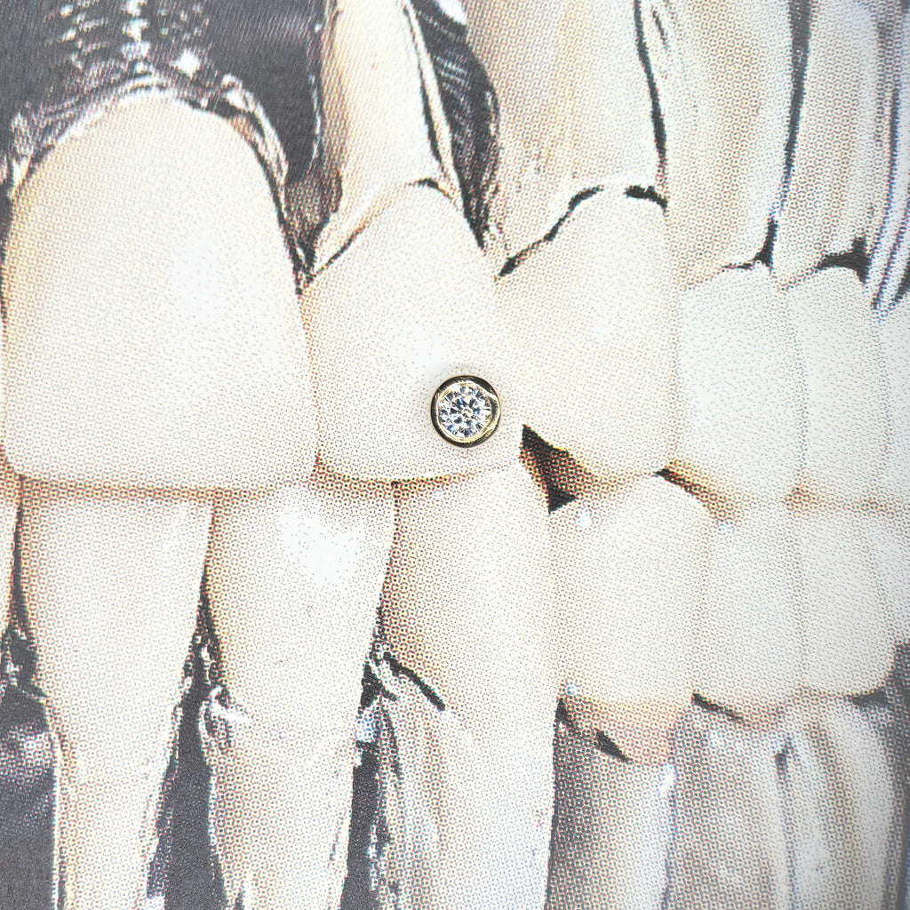 18K Gold Zahn-Anhänger – Fassung