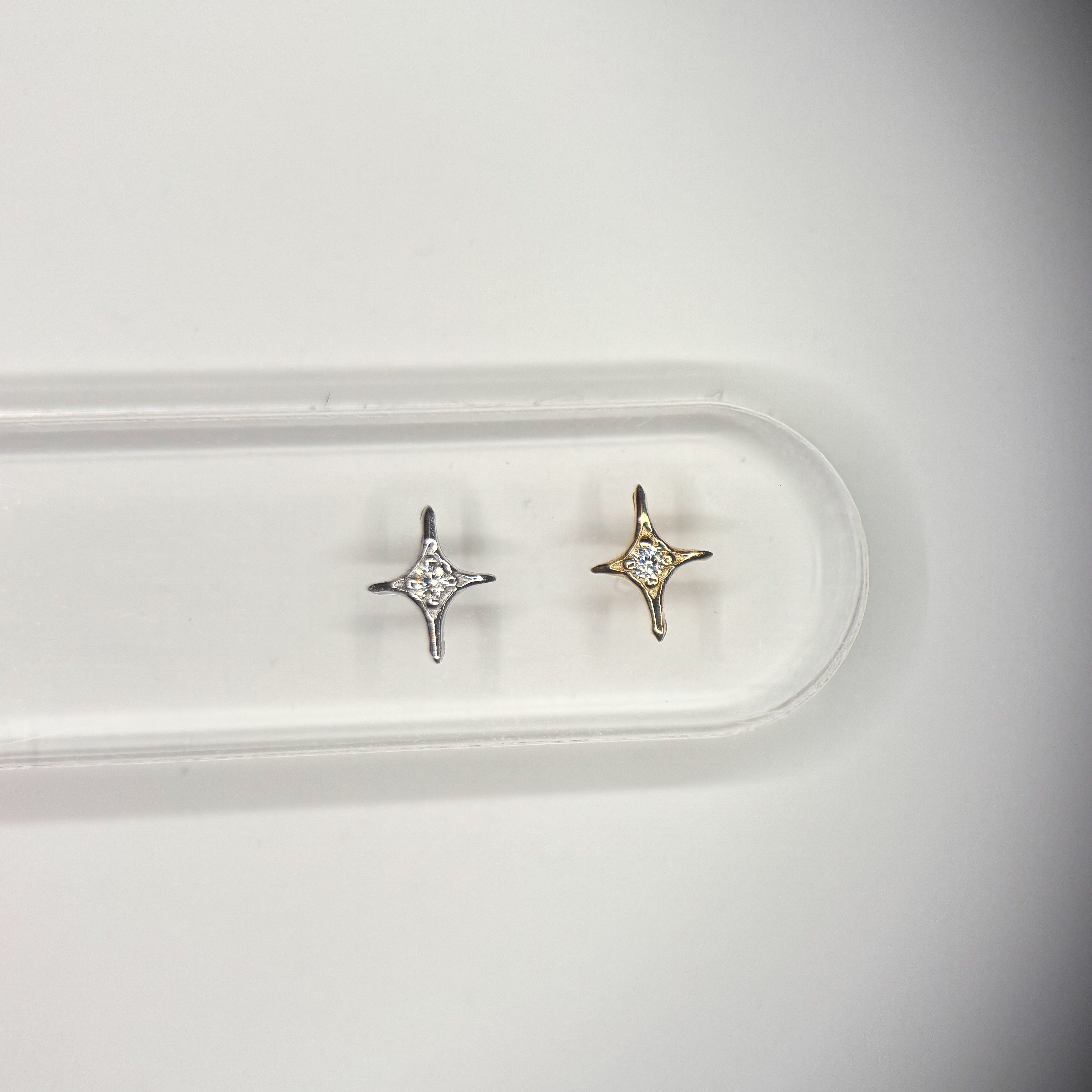 18K Gold Tooth Gems – Crystal Sparkle Star