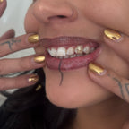18K Gold Zahn-Tattoos – Ankh