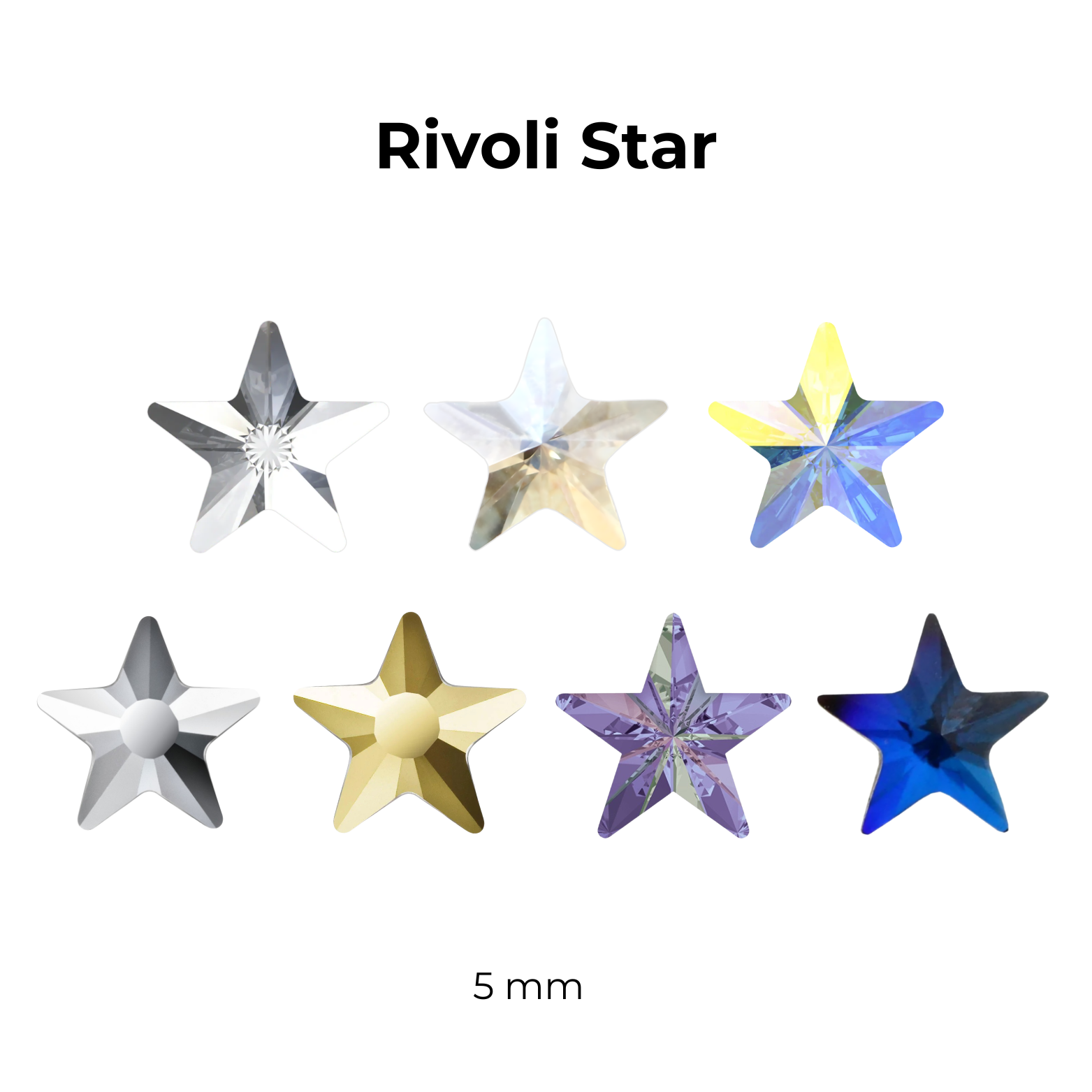Rivoli Star Tooth Gem