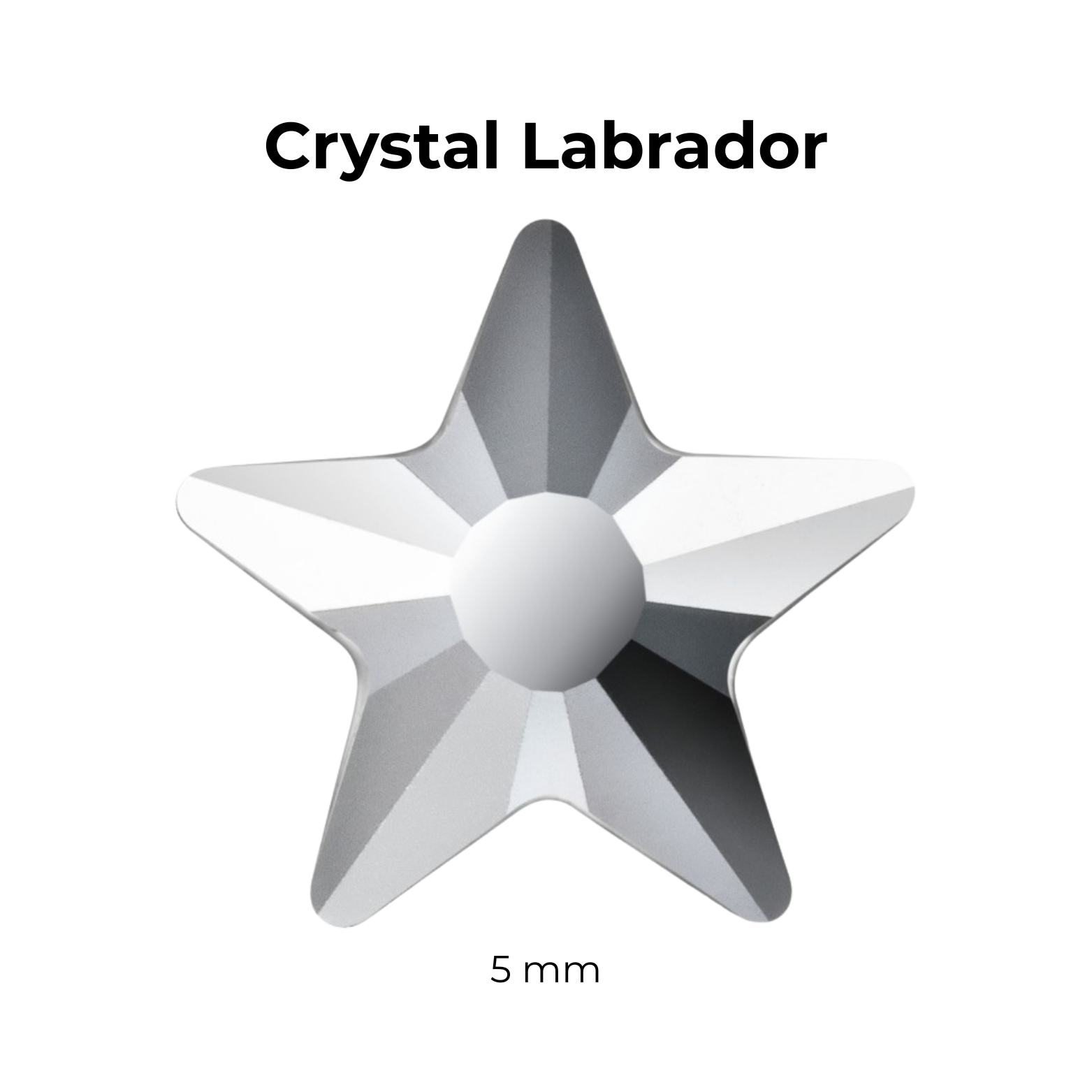 Rivoli Star Tooth Gem