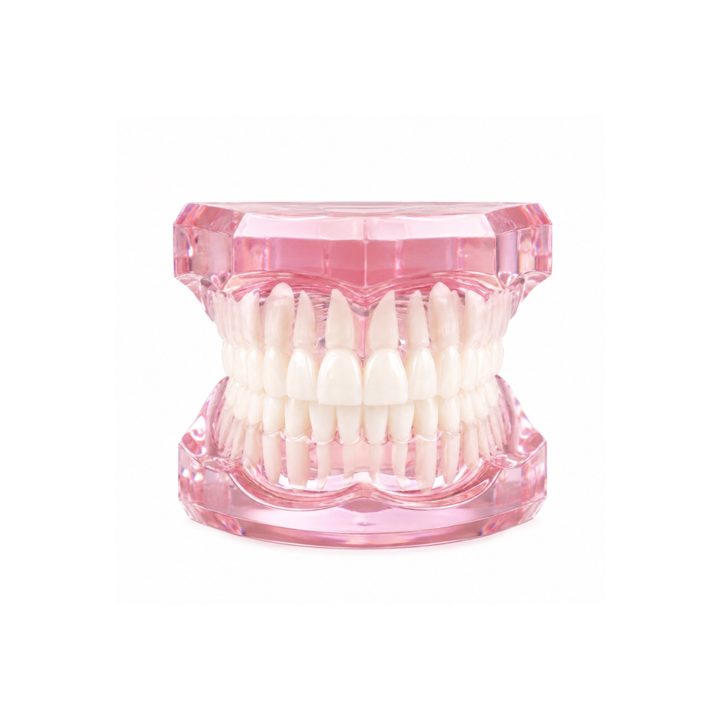 Transparent Tooth Model for Tooth Gem Training