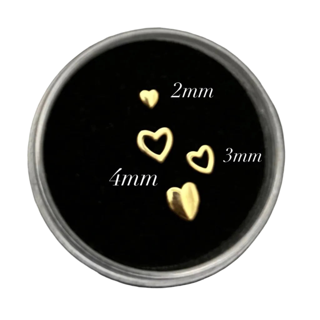 Heart 18K Gold - Tooth Gem