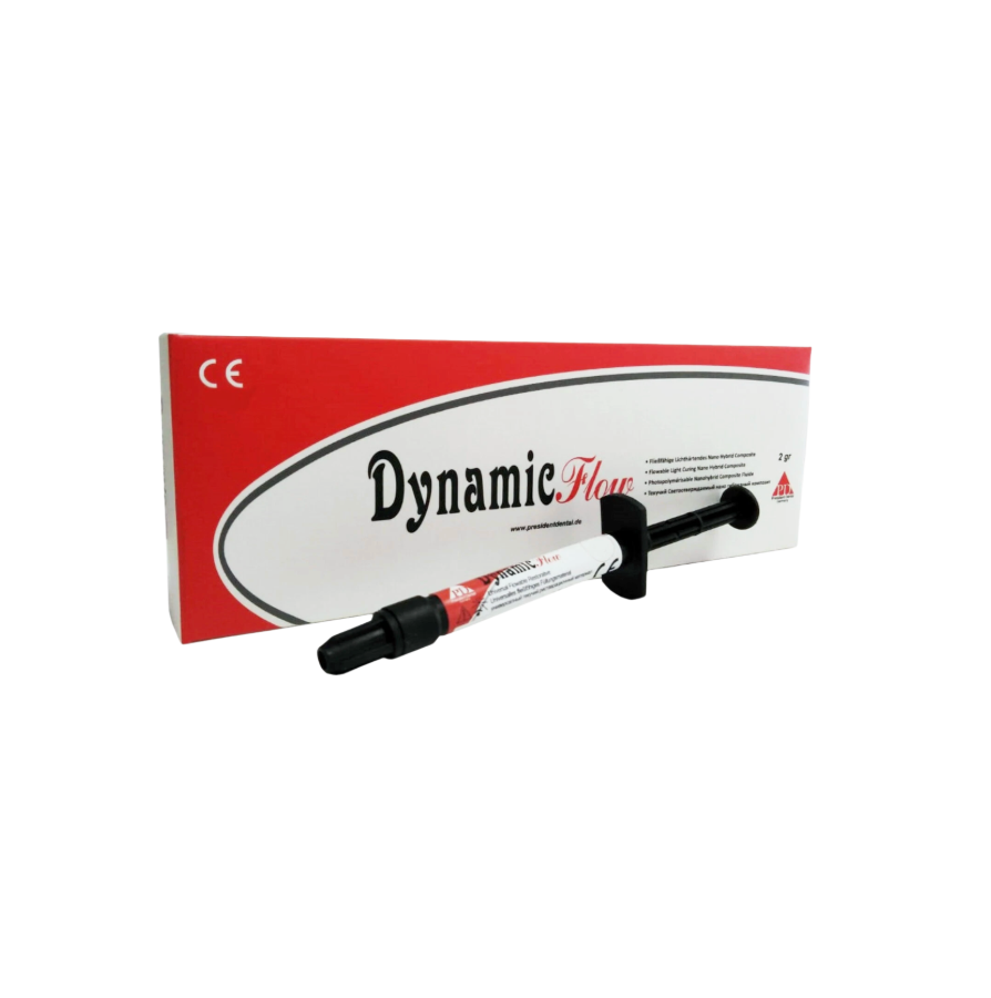 President Dental Dynamic Flow – Flowable Composite Syringe (2 g)