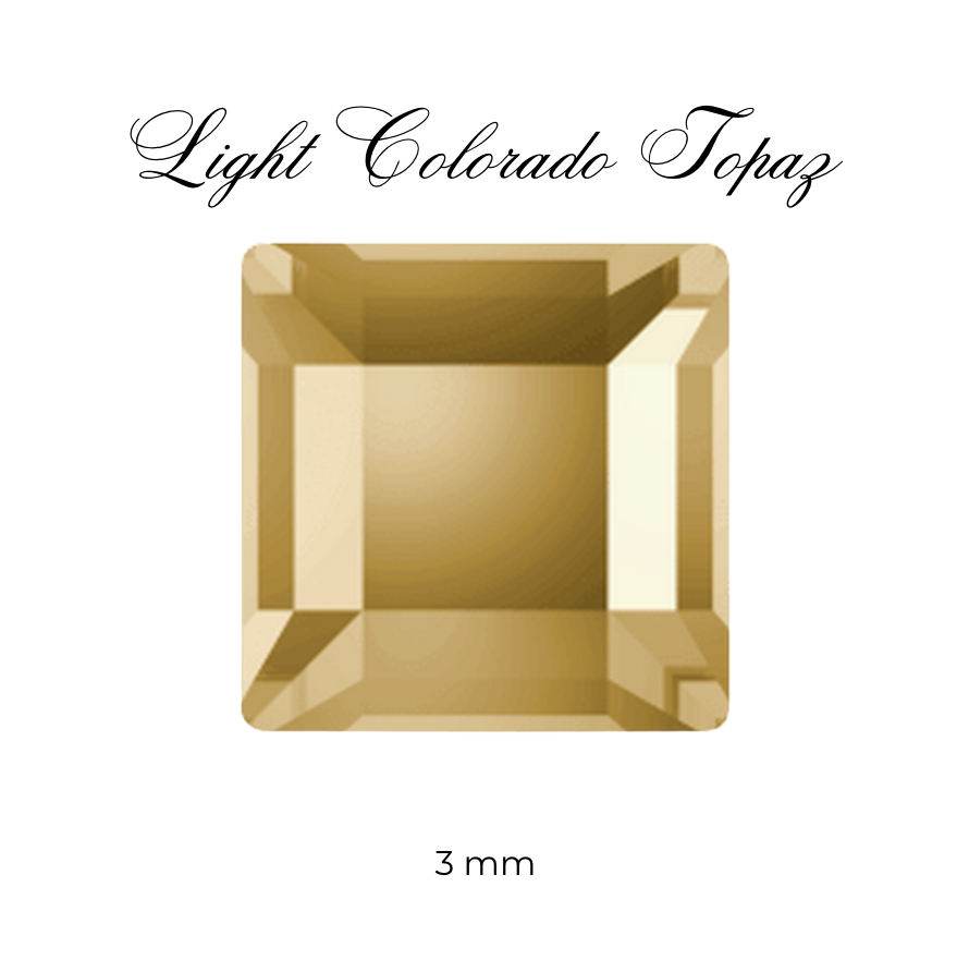 Swarovski Square Tooth Gem
